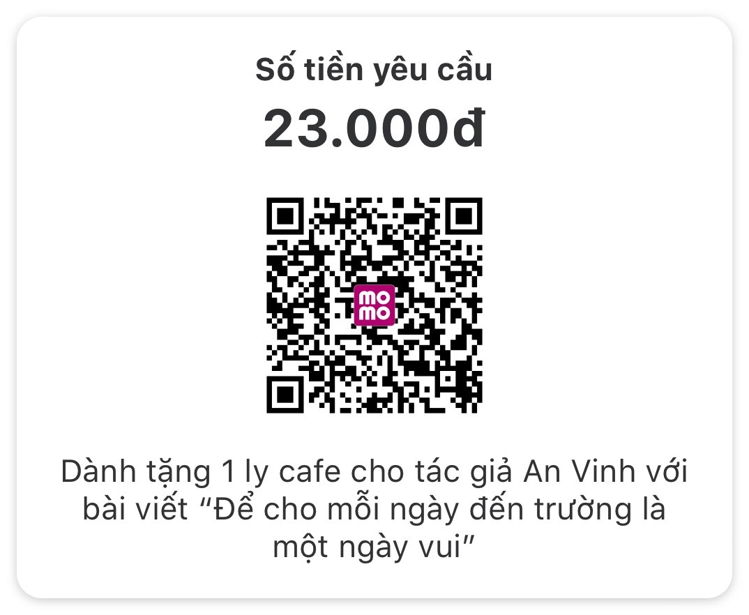 Để cho mỗi ngày đến trường là một ngày vui