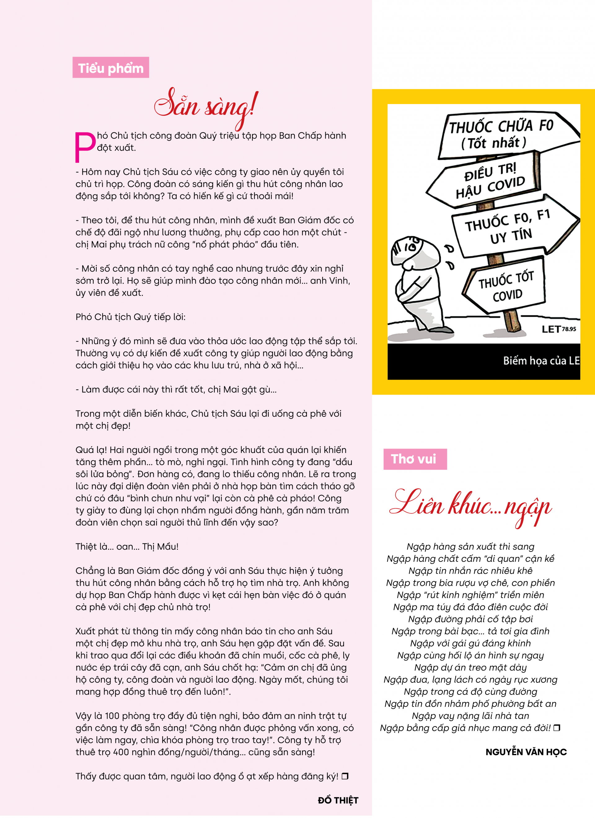 Câu lạc bộ  Lao động & Công đoàn số tháng 4, năm 2022