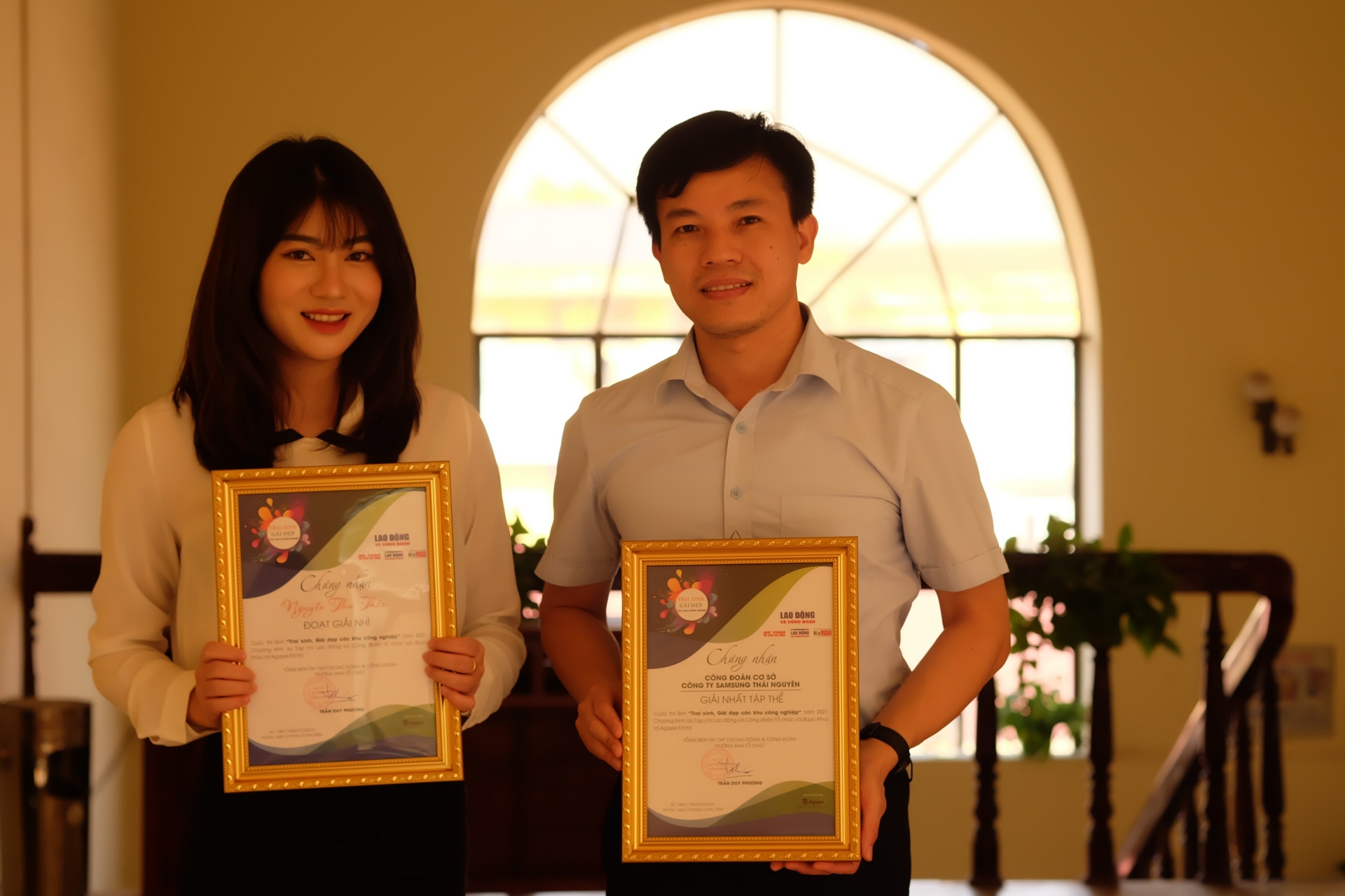 Trao giải “Trai xinh - Gái đẹp các Khu công nghiệp” đến công đoàn cơ sở và công nhân Trao giải “Trai xinh - Gái đẹp các Khu công nghiệp” đến công đoàn cơ sở và công nhân