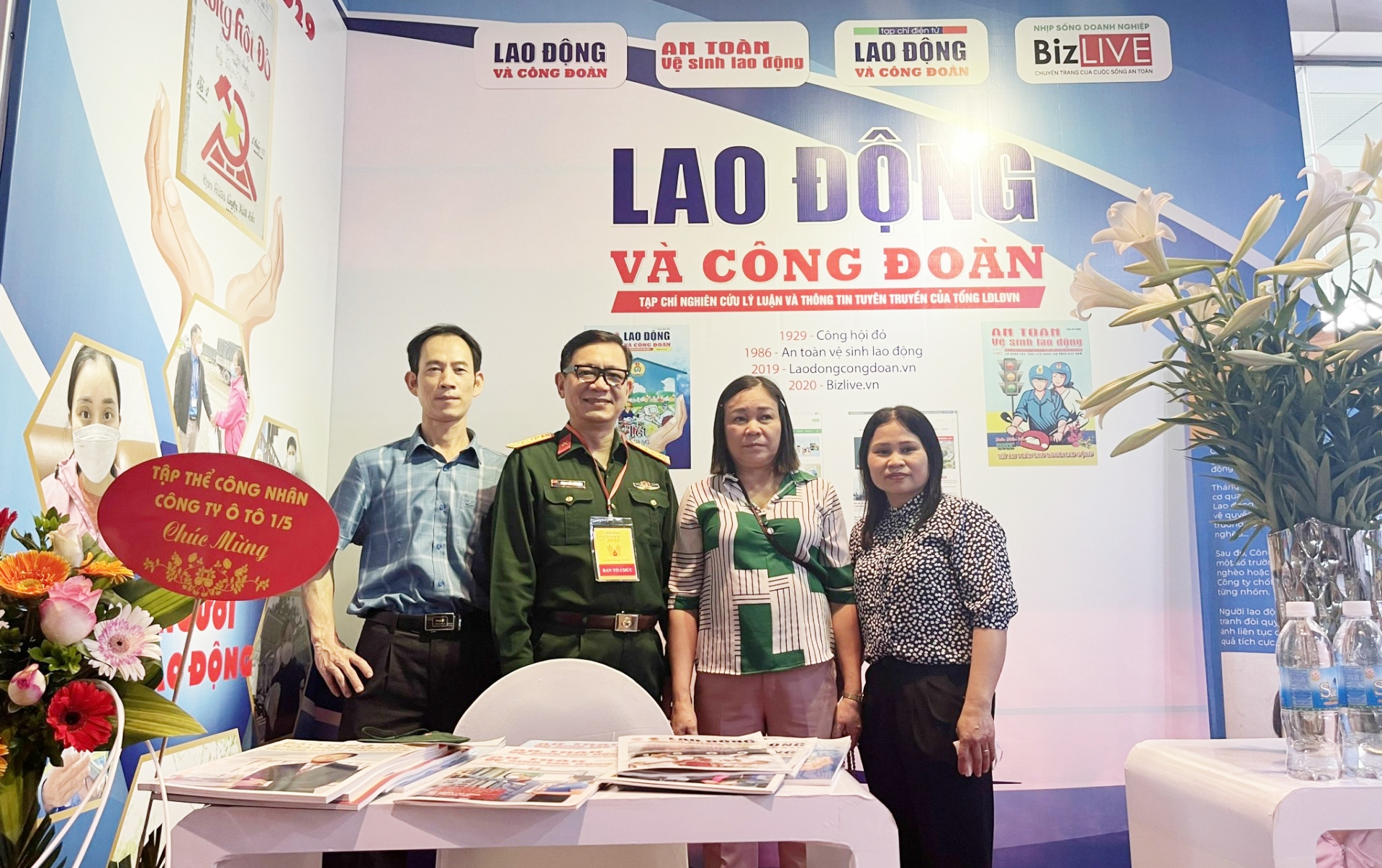 Tạp chí Lao động và Công đoàn tham gia Hội báo toàn quốc 2022 Tạp chí Lao động và Công đoàn tham gia Hội báo toàn quốc 2022