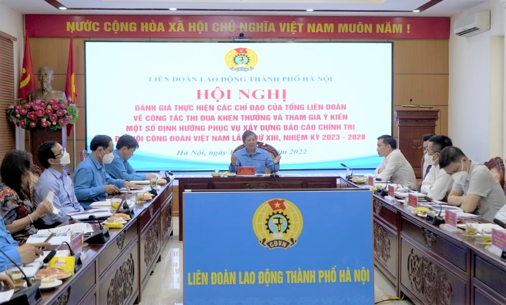 Cán bộ công đoàn là nhân tố quan trọng để hoàn thành mục tiêu Chương trình