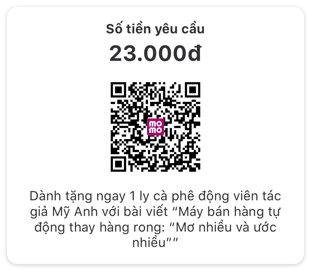 Máy bán hàng tự động thay hàng rong: “Mơ nhiều và ước nhiều” Máy bán hàng tự động thay hàng rong: “Mơ nhiều và ước nhiều”