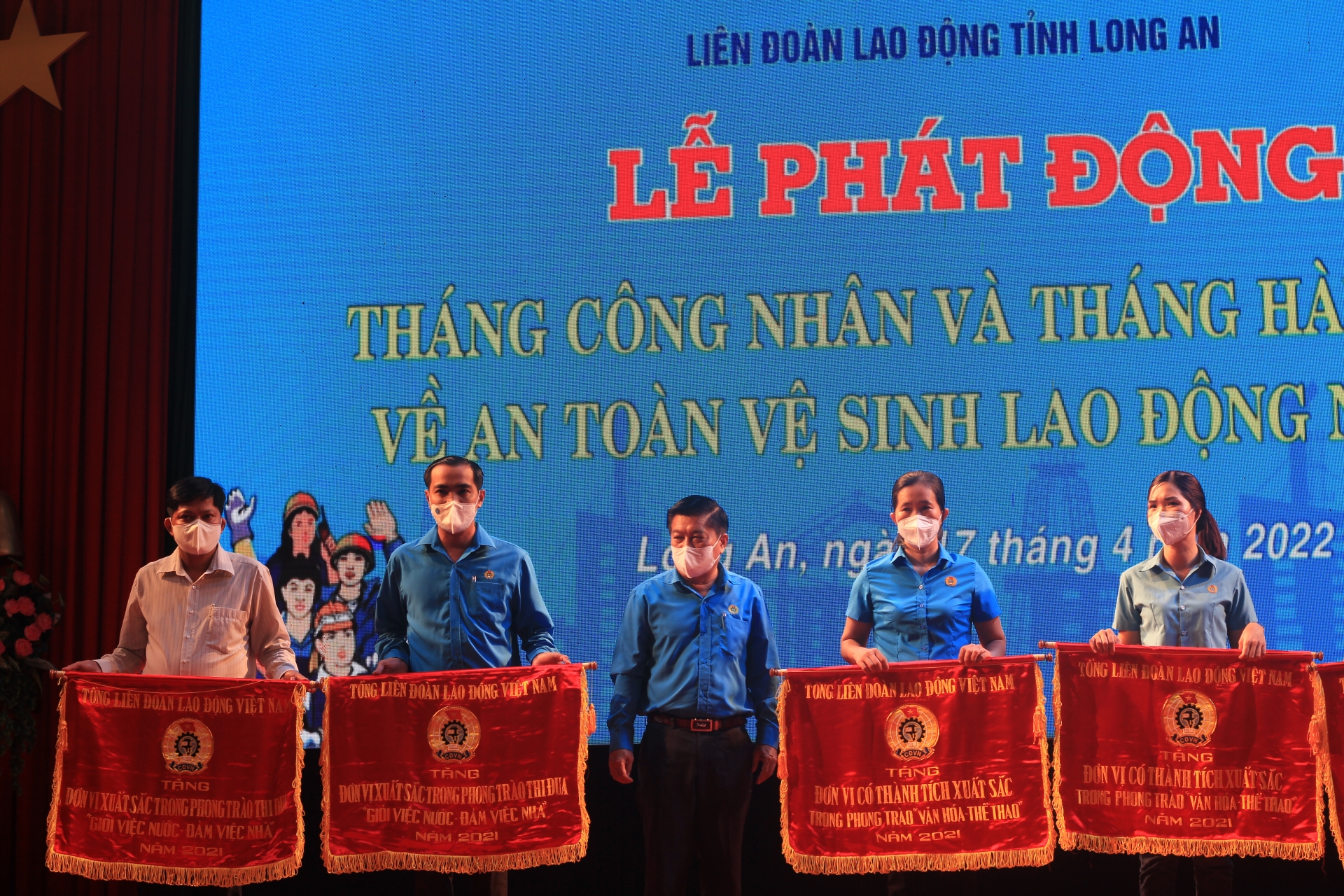 Công đoàn Long An chính thức phát động Tháng Công nhân 2022 Công đoàn Long An chính thức phát động Tháng Công nhân 2022