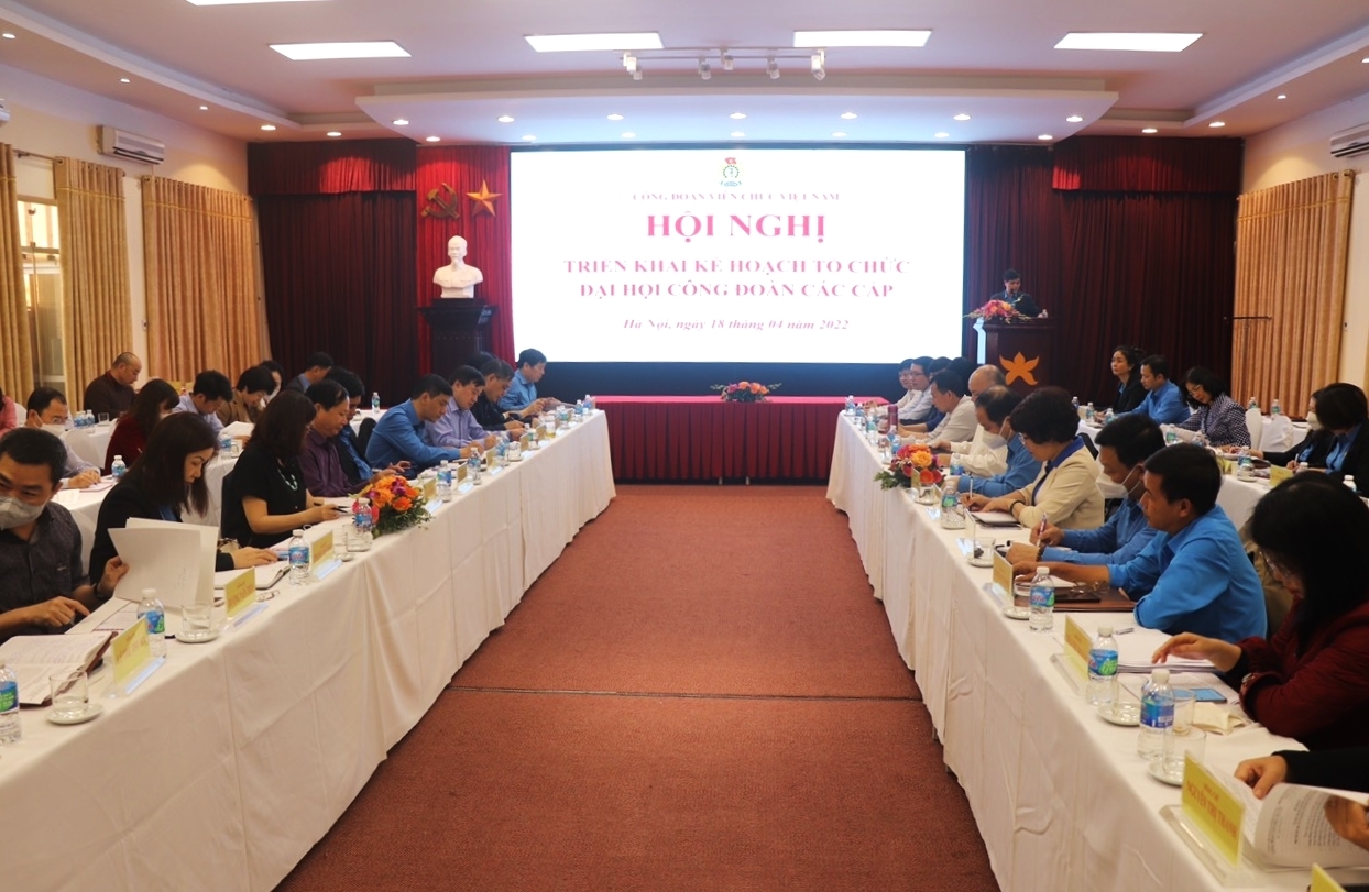 Triển khai kế hoạch tổ chức đại hội công đoàn các cấp của Công đoàn Viên chức Việt Nam Triển khai kế hoạch tổ chức đại hội công đoàn các cấp của Công đoàn Viên chức Việt Nam
