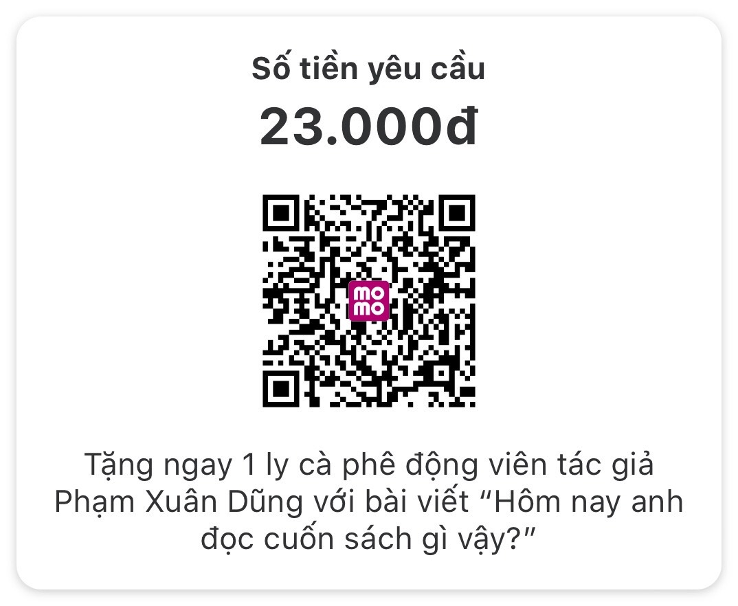 "Hôm nay anh đọc cuốn sách gì vậy?"