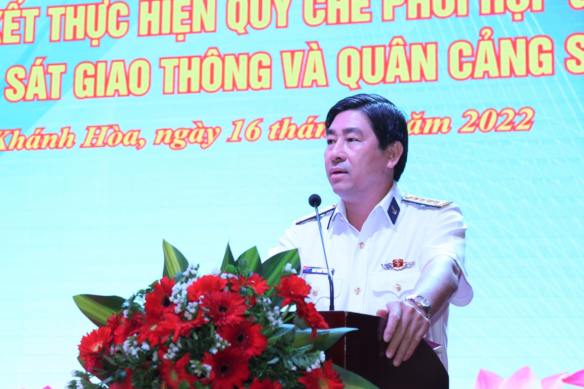 Tổng kết 5 năm quy chế phối hợp giữa Quân cảng Sài Gòn và Cục Cảnh sát giao thông Tổng kết 5 năm quy chế phối hợp giữa Quân cảng Sài Gòn và Cục Cảnh sát giao thông