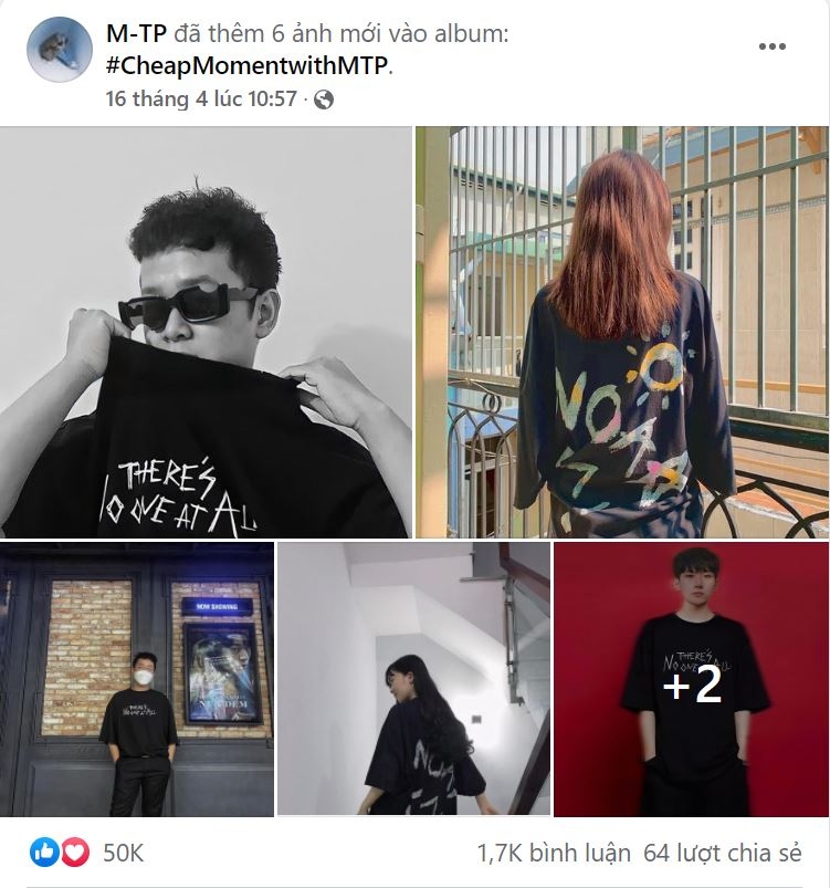 Sky đua nhau khoe áo phiên bản giới hạn của Sơn Tùng M-TP