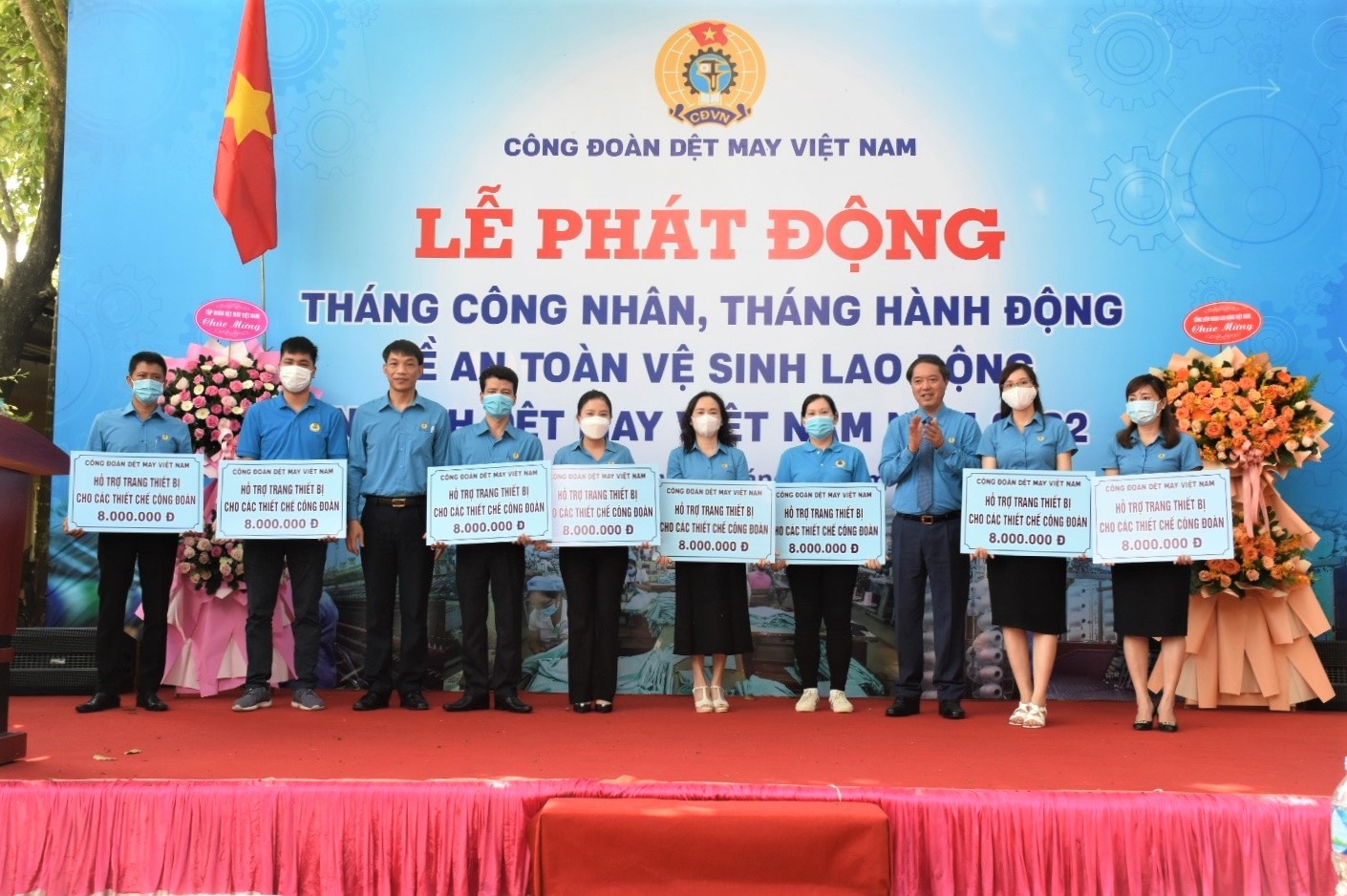 Công đoàn Dệt may VN cần tiếp tục duy trì, tăng trưởng bền vững trong giai đoạn mới