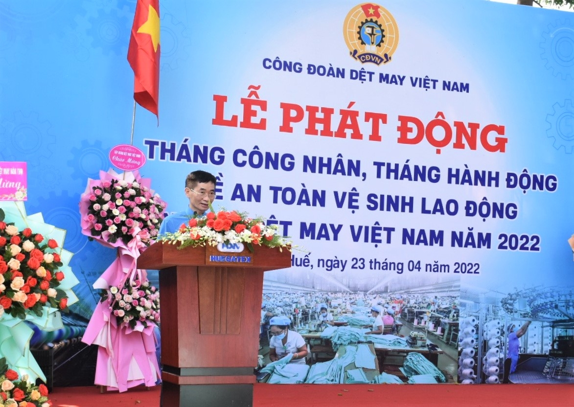 Công đoàn Dệt may VN cần tiếp tục duy trì, tăng trưởng bền vững trong giai đoạn mới