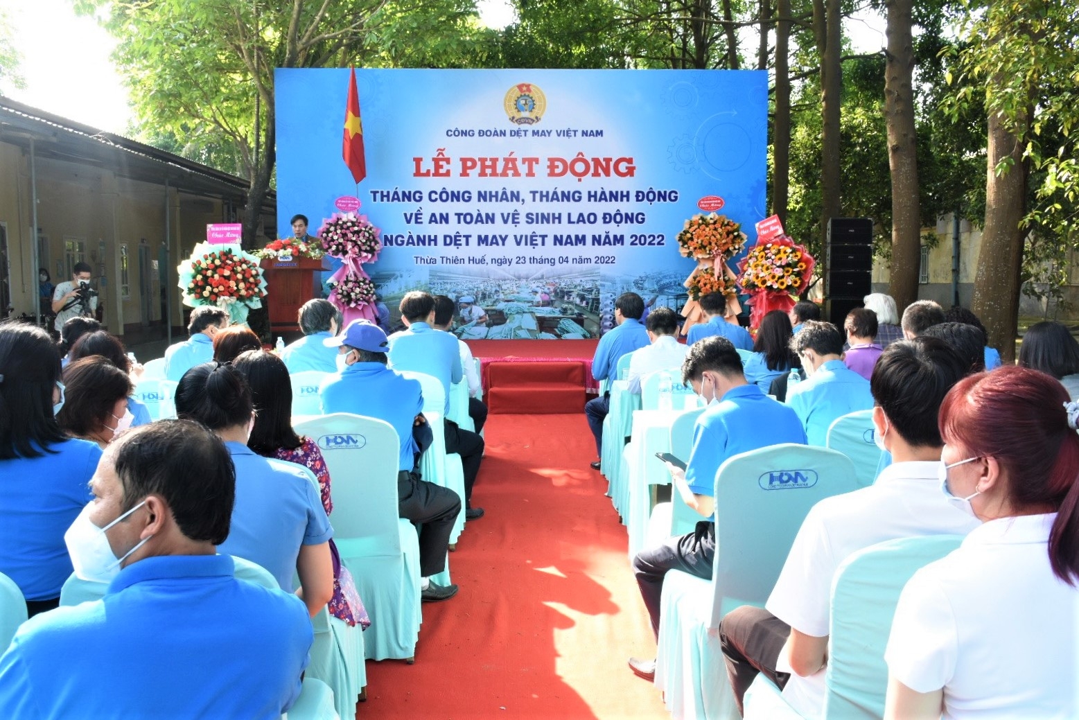 Công đoàn Dệt may VN cần tiếp tục duy trì, tăng trưởng bền vững trong giai đoạn mới