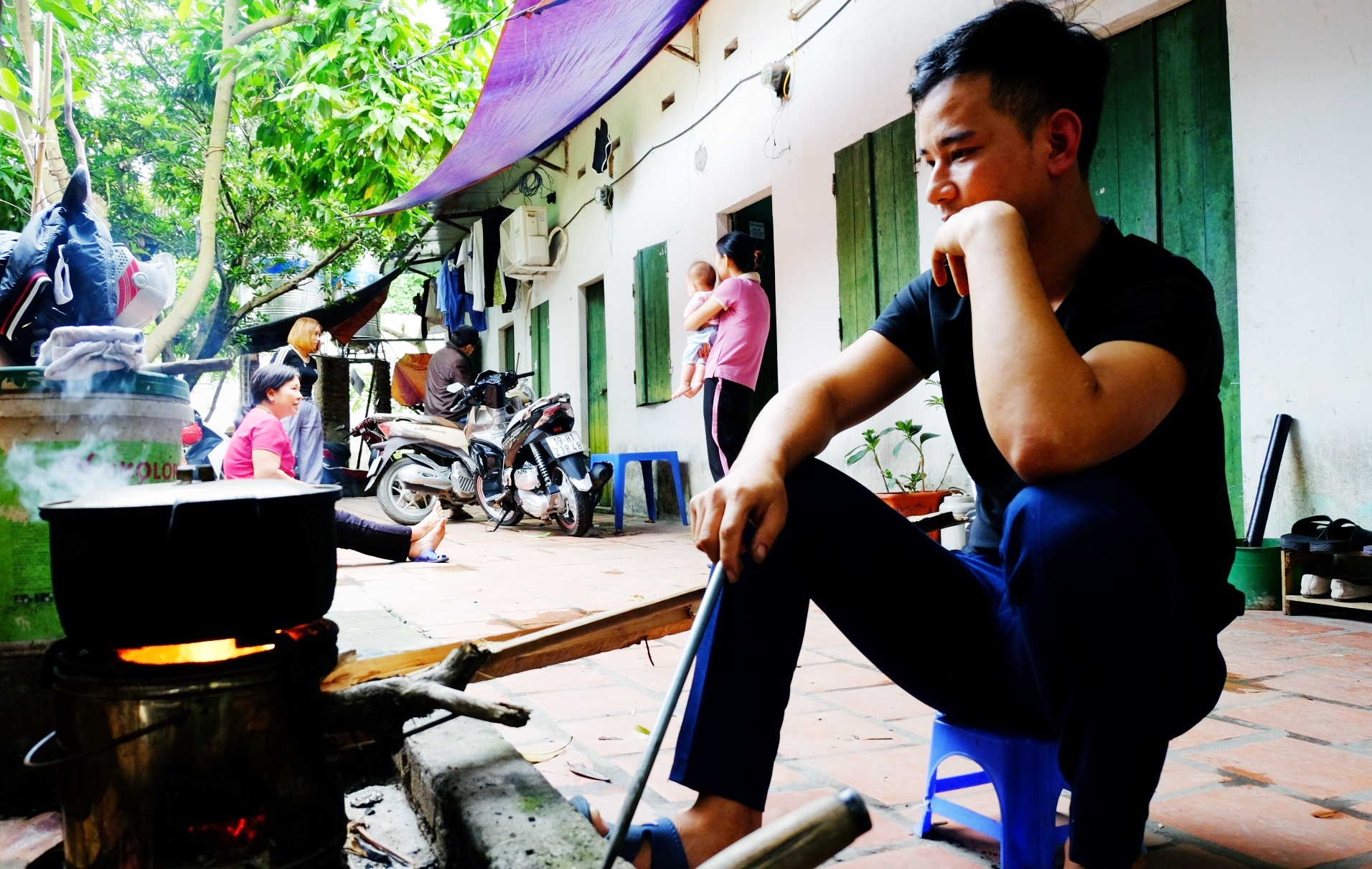 Công nhân “ngóng” tiền hỗ trợ thuê trọ Công nhân “ngóng” tiền hỗ trợ thuê trọ