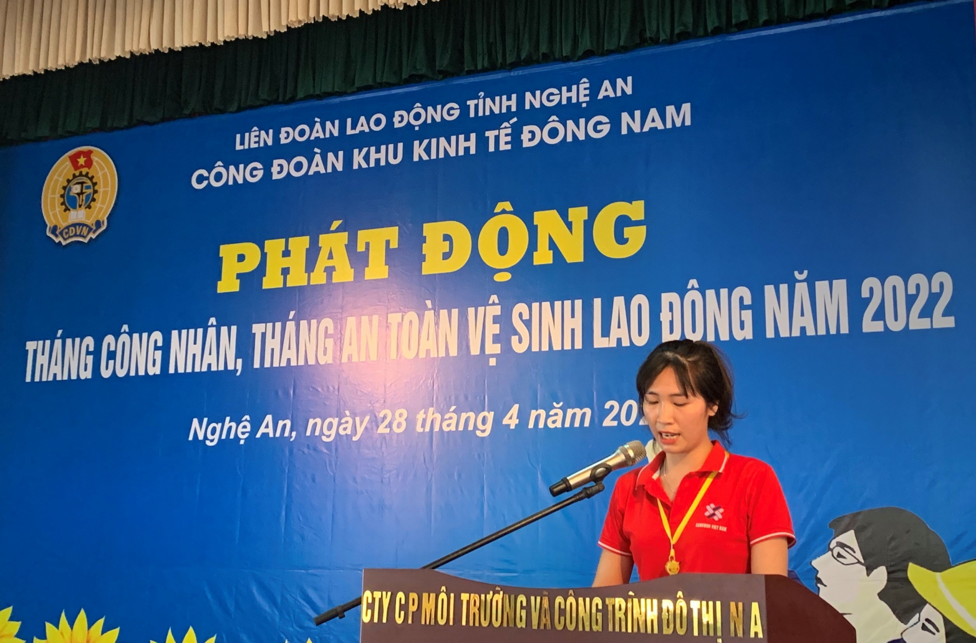LĐLĐ tỉnh Nghệ An phát động Tháng Công nhân năm 2022 LĐLĐ tỉnh Nghệ An phát động Tháng Công nhân năm 2022