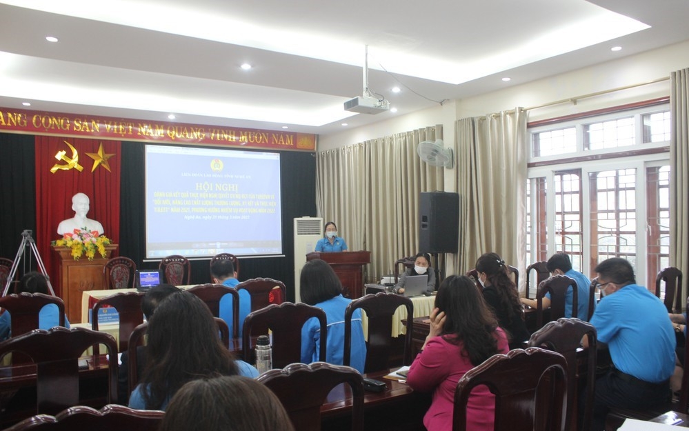 Công đoàn Nghệ An: Nỗ lực nâng cao chất lượng thoả ước lao động tập thể Công đoàn Nghệ An: Nỗ lực nâng cao chất lượng thoả ước lao động tập thể