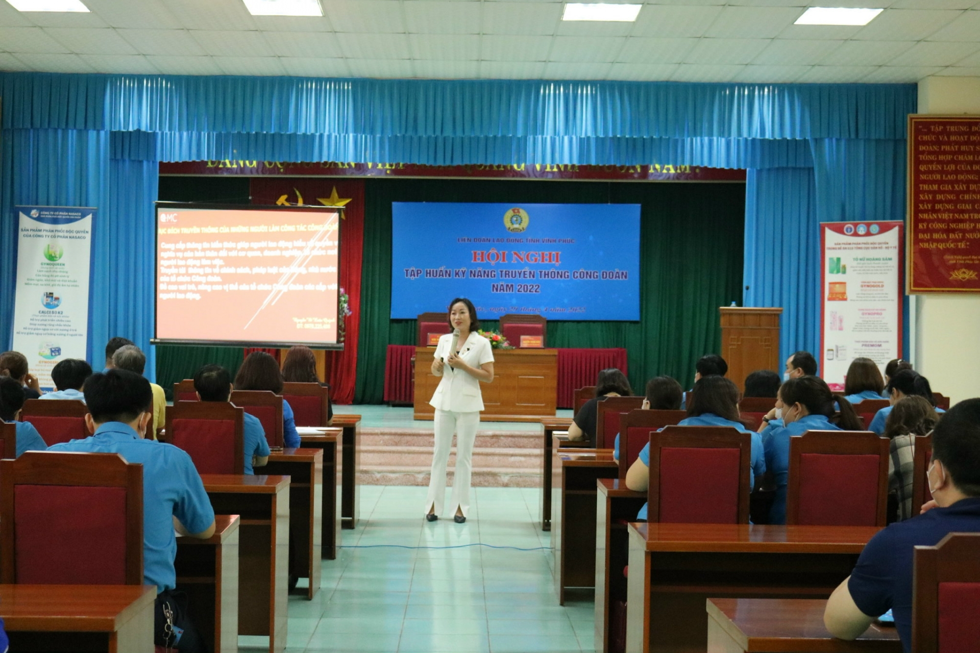 Công đoàn Vĩnh Phúc: Tập huấn nâng cao kỹ năng truyền thông cho cán bộ công đoàn