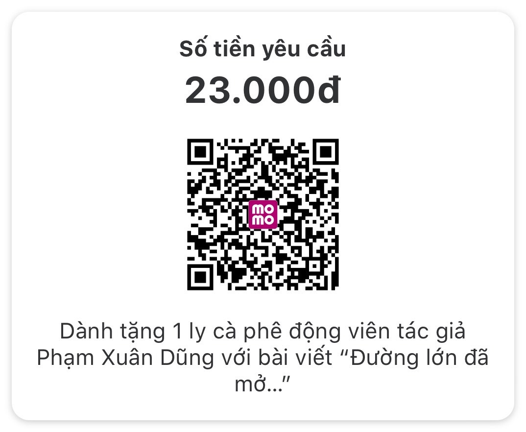 Đường lớn đã mở...