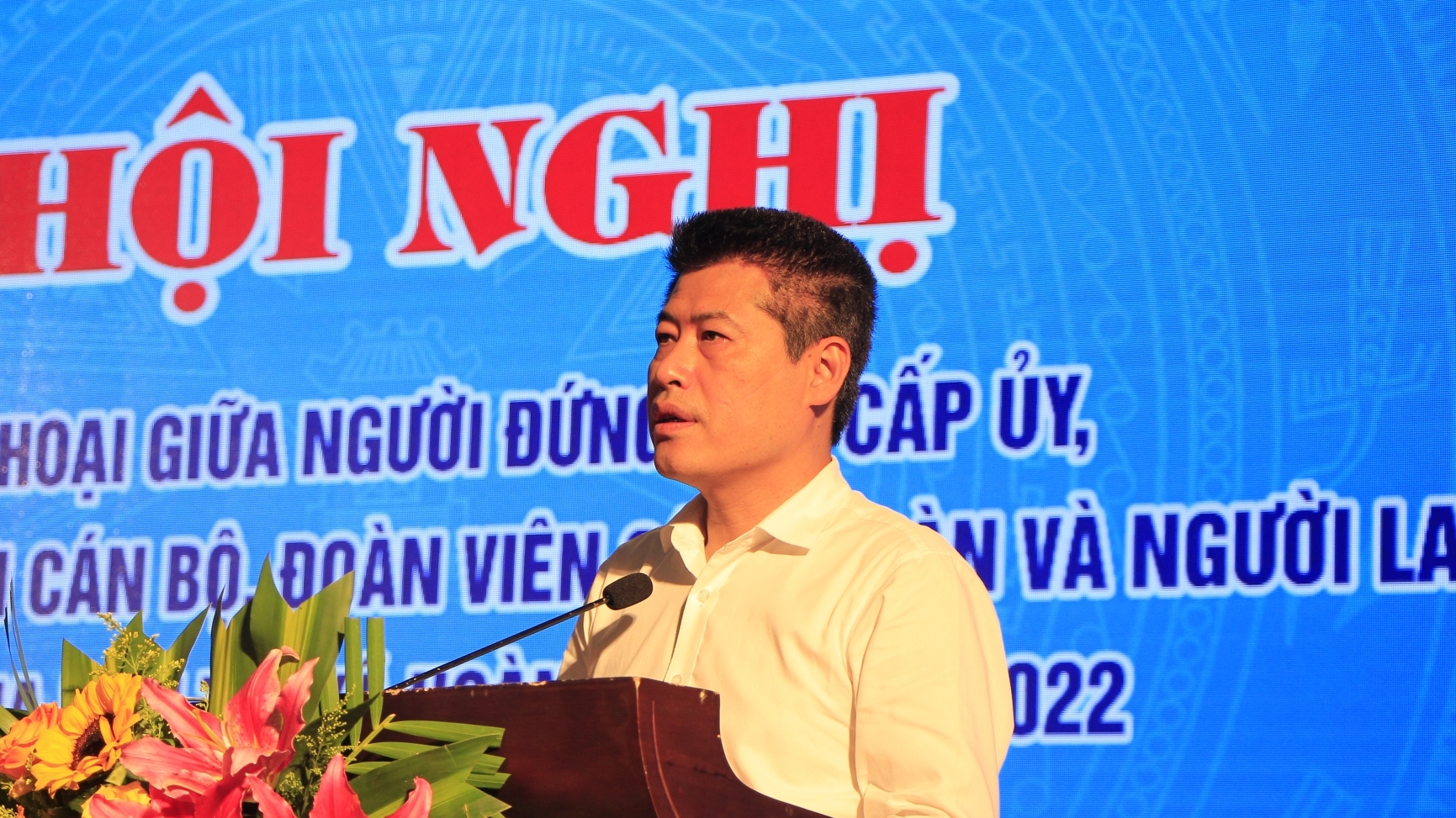 Nghệ An: Lãnh đạo thị xã Hoàng Mai đối thoại với người lao động