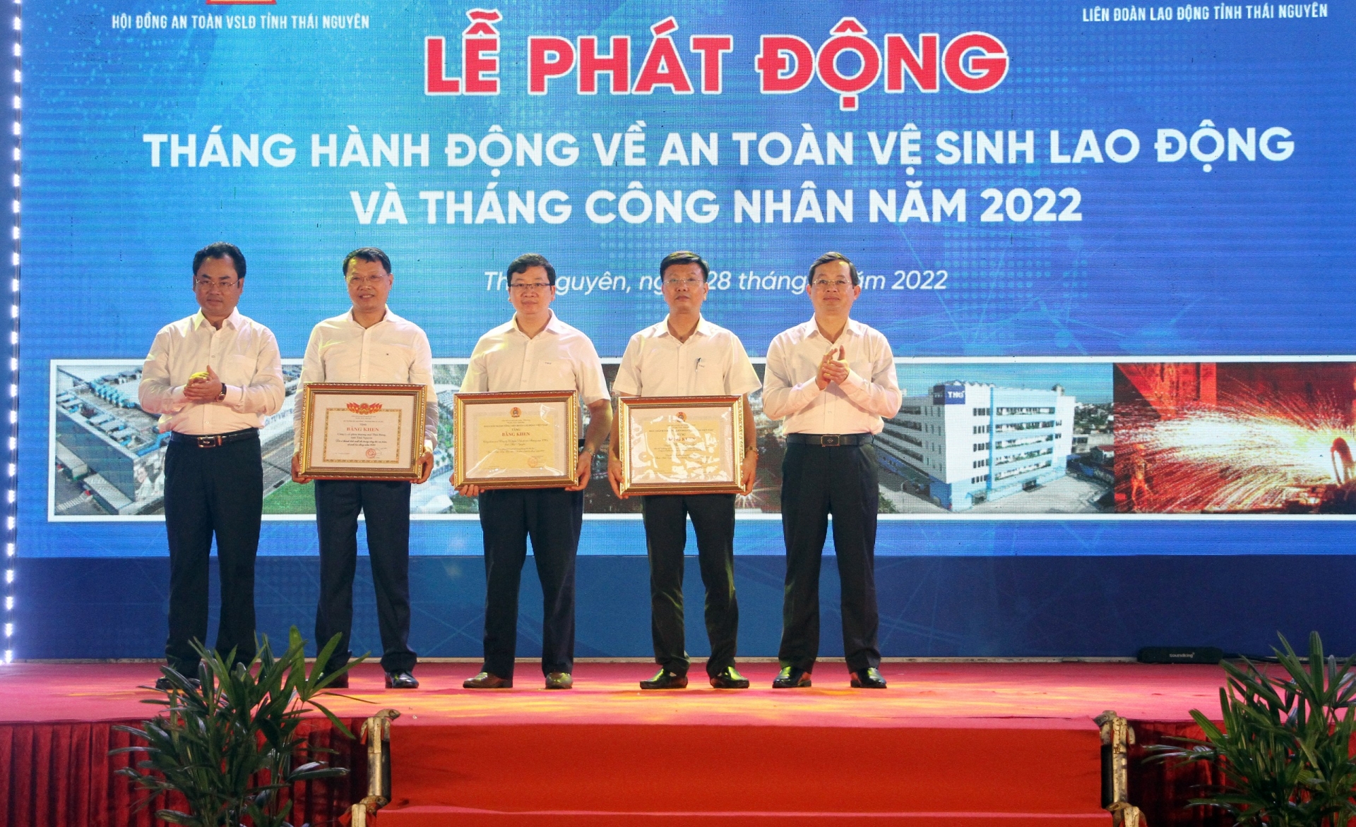 Thái Nguyên hưởng ứng Tháng hành động về ATVSLĐ và Tháng Công nhân năm 2022 Thái Nguyên hưởng ứng Tháng hành động về ATVSLĐ và Tháng Công nhân năm 2022