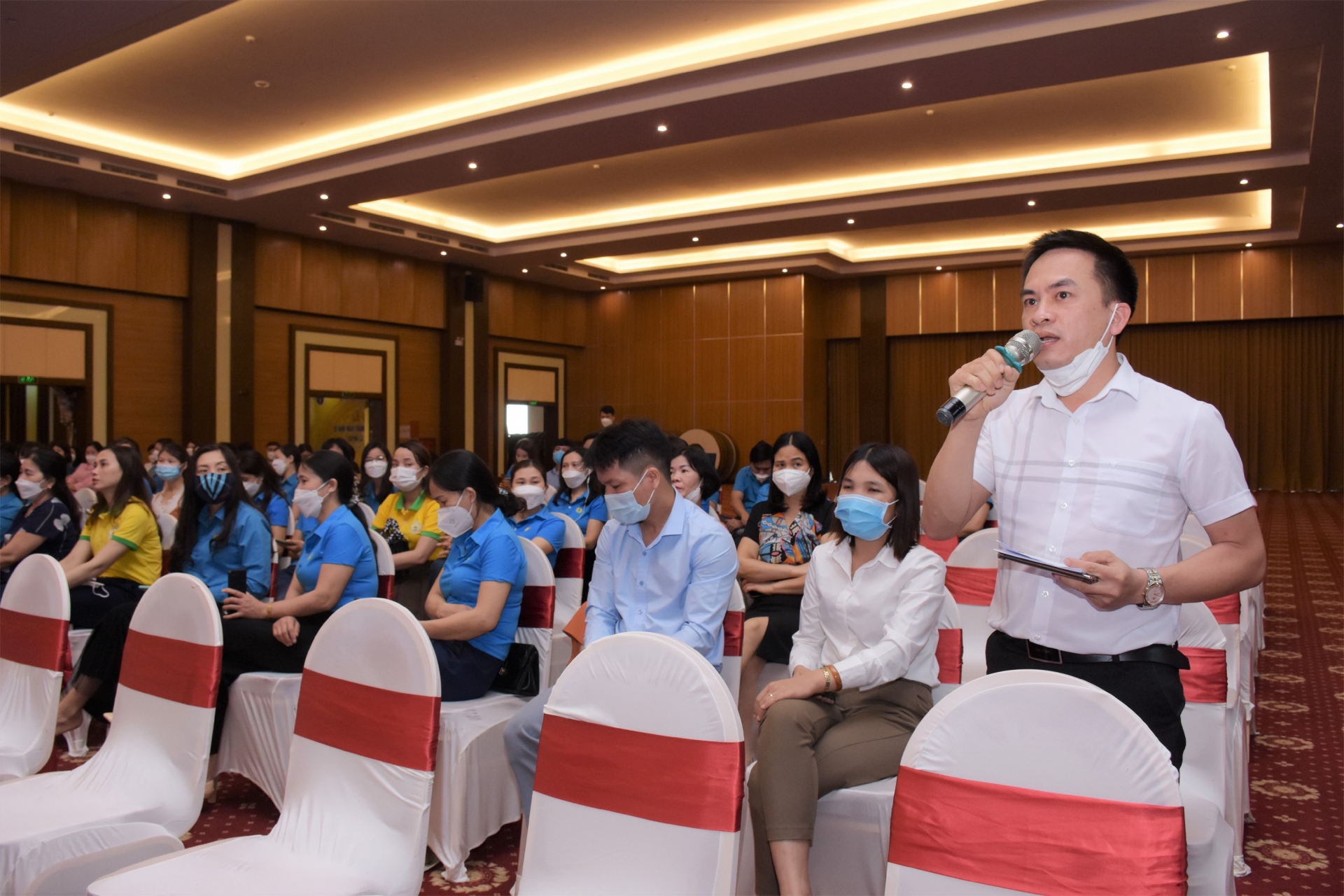 Nghệ An: Công đoàn thị xã Hoàng Mai đồng hành cùng người lao động Công đoàn thị xã Hoàng Mai (Nghệ An): Đồng hành với người lao động