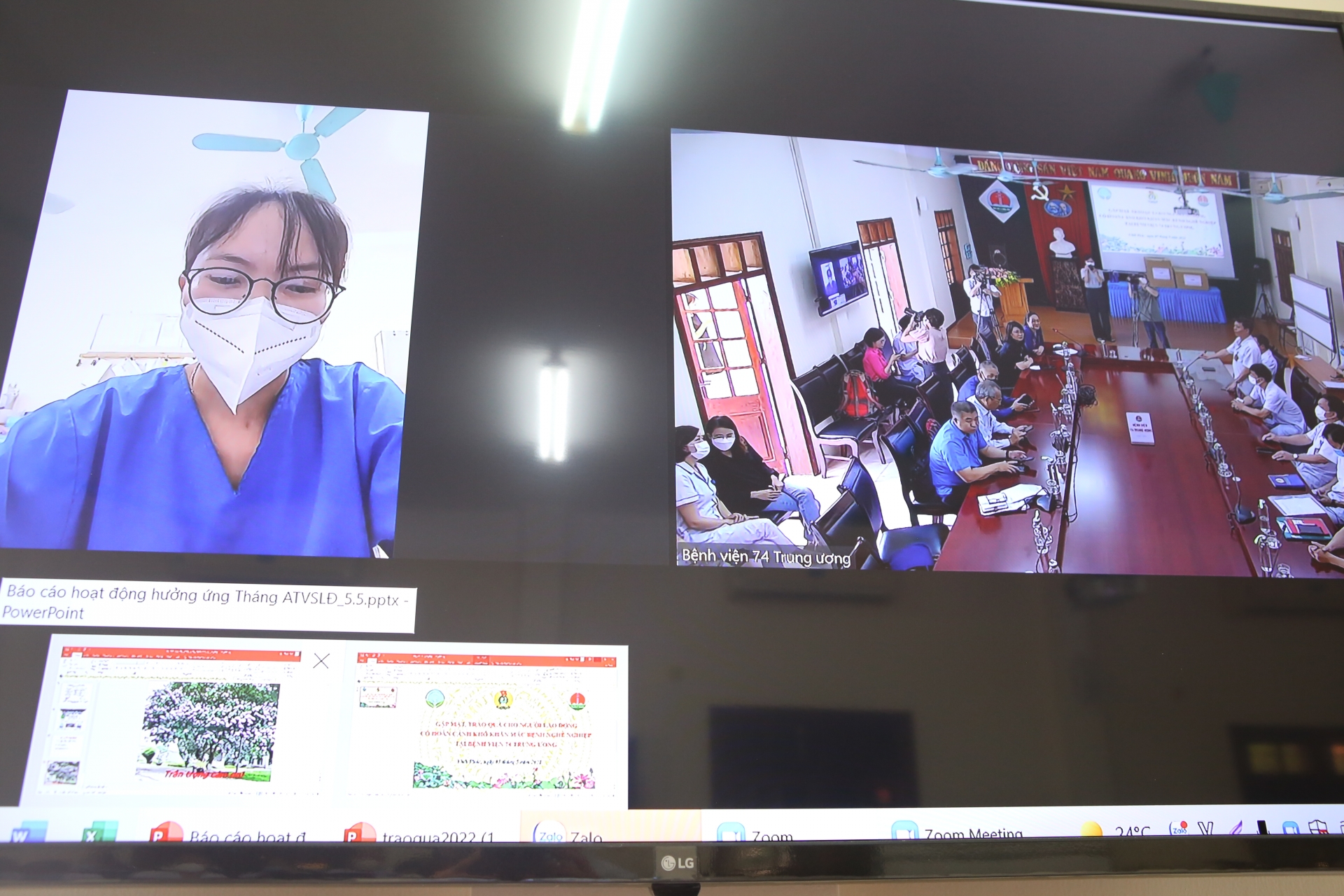 Trao quà cho người lao động mắc bệnh nghề nghiệp có hoàn cảnh khó khăn