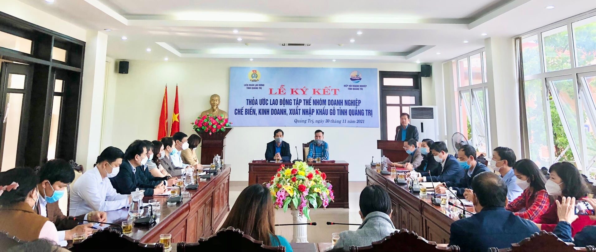 LĐLĐ tỉnh Quảng Trị: Những khởi sắc mới từ việc ký kết TƯLĐTT nhóm doanh nghiệp LĐLĐ tỉnh Quảng Trị: Những khởi sắc mới từ việc ký kết TƯLĐTT nhóm doanh nghiệp