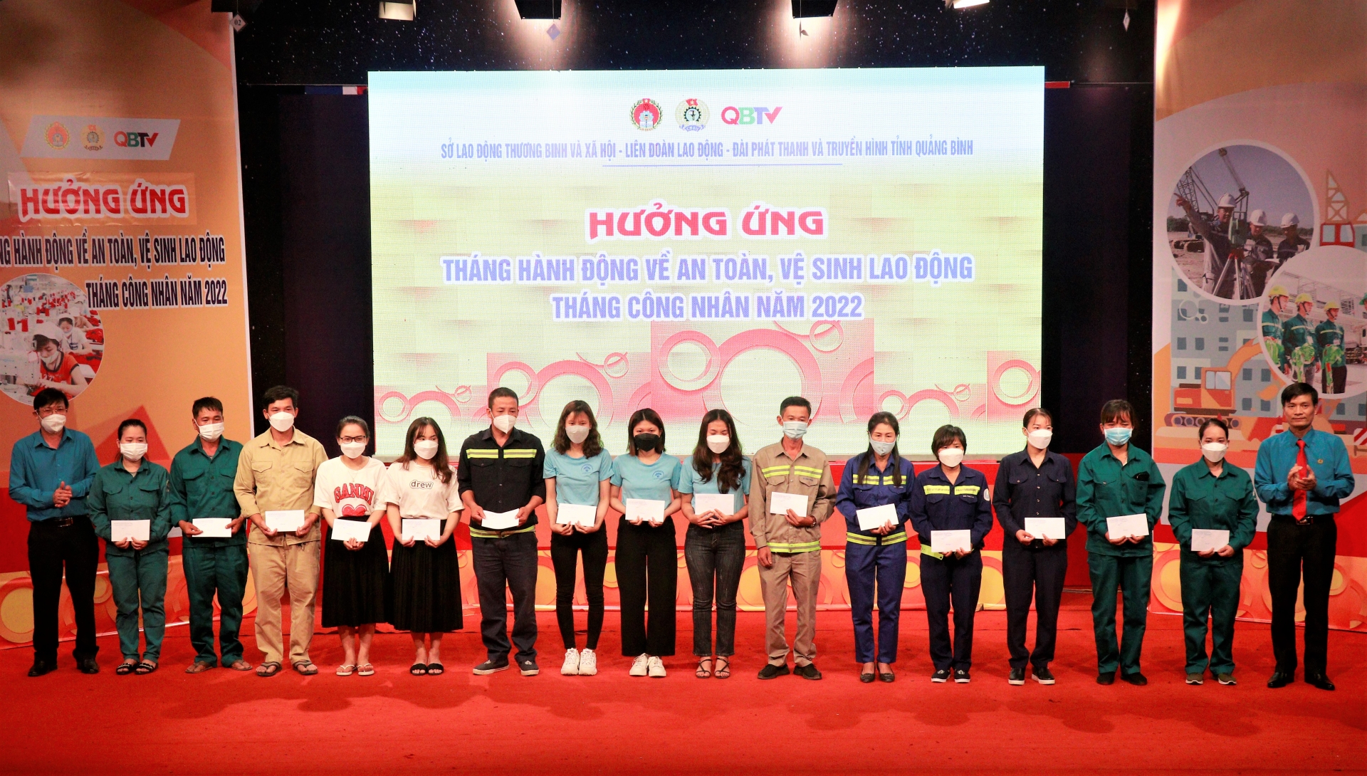 LĐLĐ tỉnh Quảng Bình hưởng ứng Tháng Hành động về ATVSLĐ và Tháng Công nhân