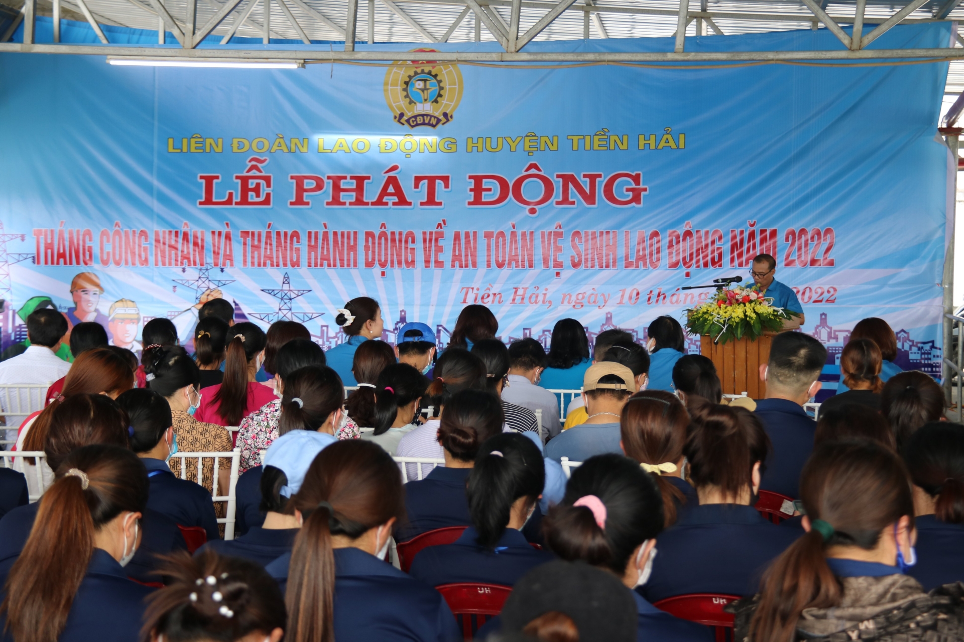 Thái Bình: Đoàn viên, công nhân lao động tích cực hưởng ứng Tháng Công nhân Thái Bình: Đoàn viên, công nhân lao động tích cực hưởng ứng Tháng Công nhân