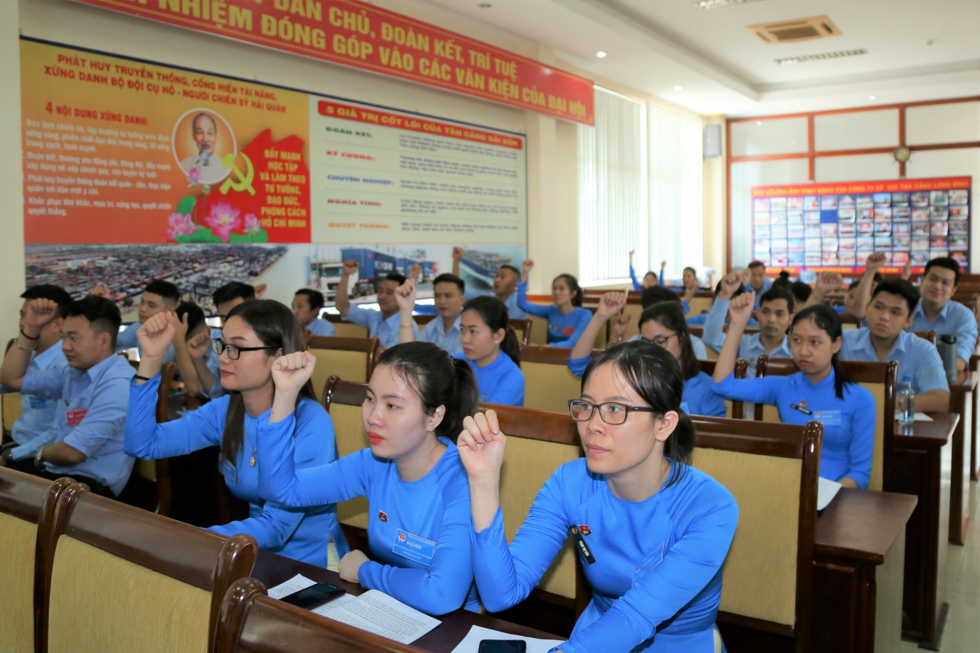 Đoàn cơ sở ICD Tân Cảng Long Bình: Đại hội nhiệm kỳ 2022-2027