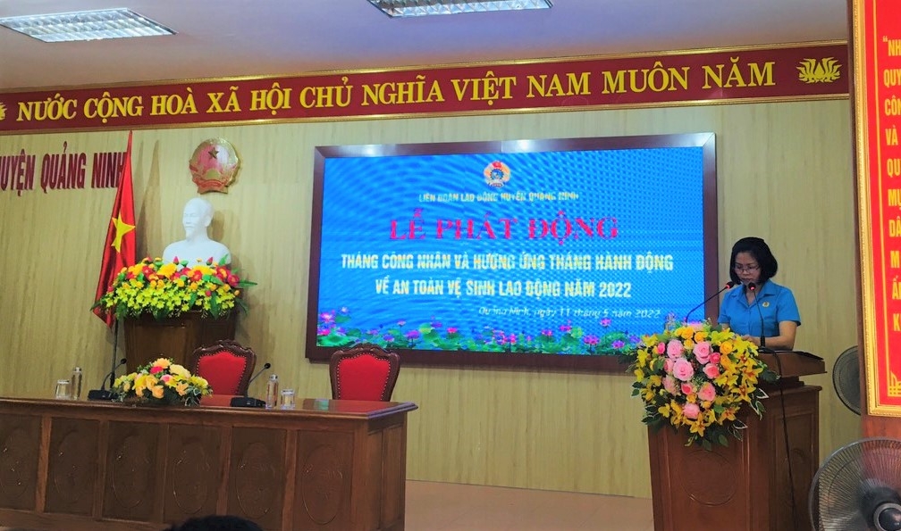 LĐLĐ huyện Quảng Ninh (Quảng Bình) tổ chức đối thoại để lắng nghe, thấu hiểu NLĐ