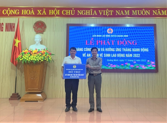 LĐLĐ huyện Quảng Ninh (Quảng Bình) tổ chức đối thoại để lắng nghe, thấu hiểu NLĐ