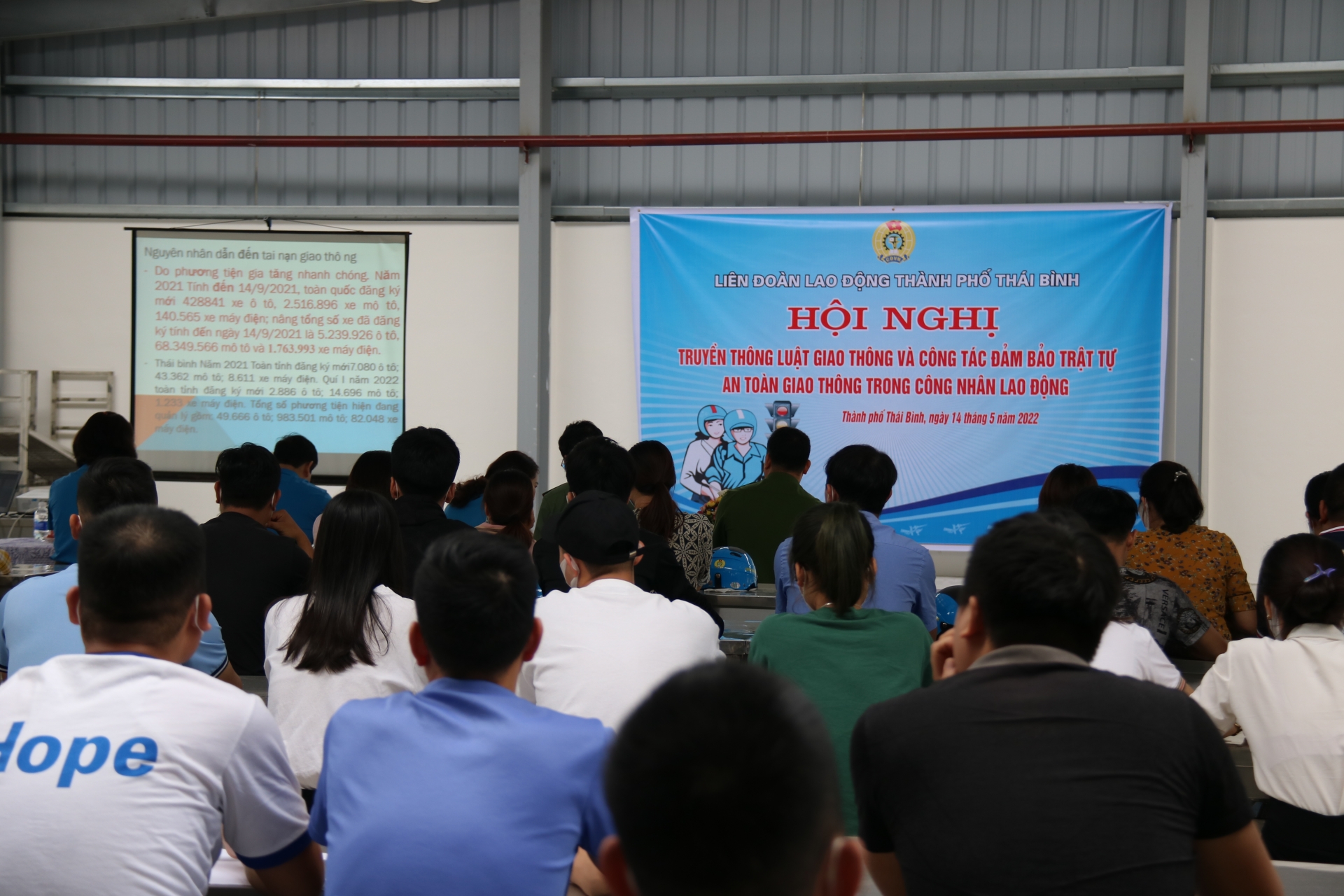 Công đoàn Thái Bình: Hành động vì an toàn giao thông của công nhân lao động Công đoàn Thái Bình: Hành động vì an toàn giao thông của công nhân lao động