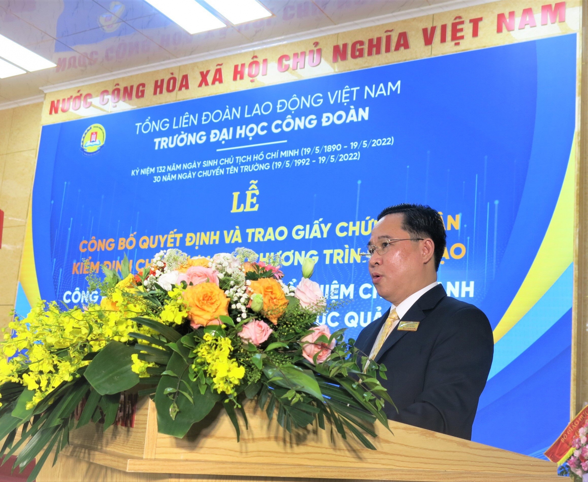 undefined Trường ĐH Công đoàn có 100% chương trình đào tạo nhận chứng nhận kiểm định chất lượng