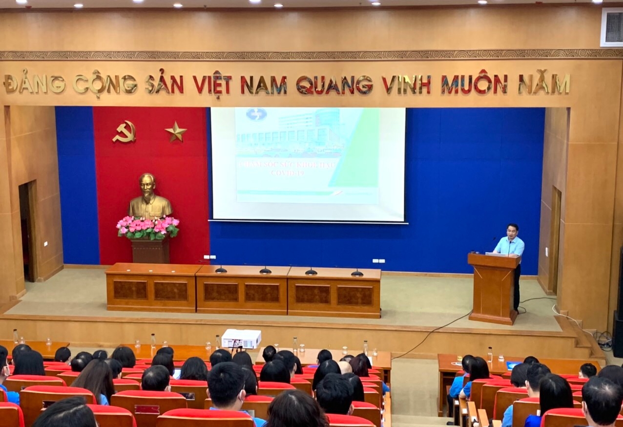 Phổ biến kiến thức chăm sóc sức khỏe “hậu Covid-19” cho cán bộ, đoàn viên Phổ biến kiến thức chăm sóc sức khỏe “hậu Covid-19” cho cán bộ, đoàn viên