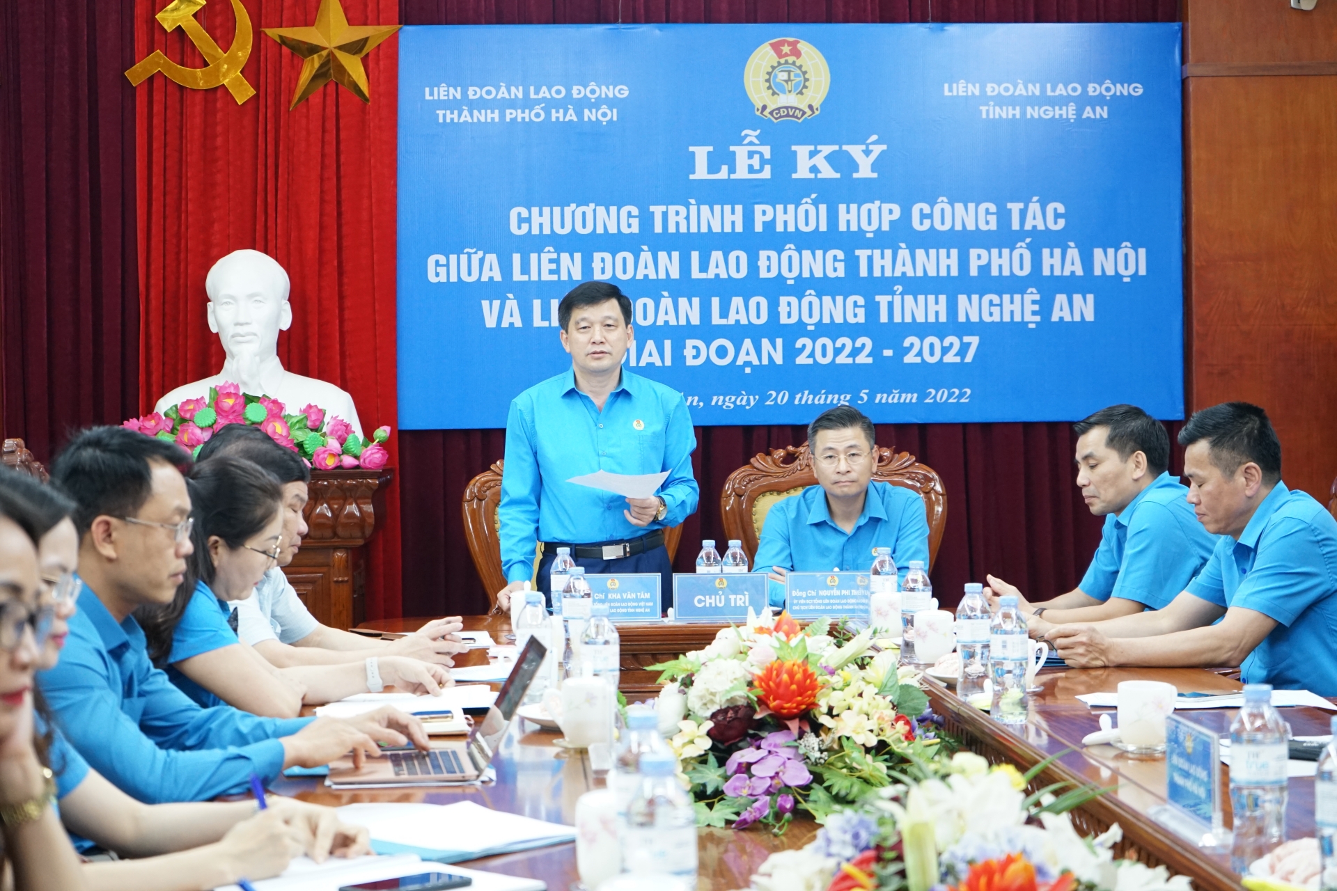 LĐLĐ Nghệ An và LĐLĐ TP Hà Nội ký kết chương trình phối hợp công tác LĐLĐ Nghệ An và LĐLĐ TP Hà Nội ký kết chương trình phối hợp công tác