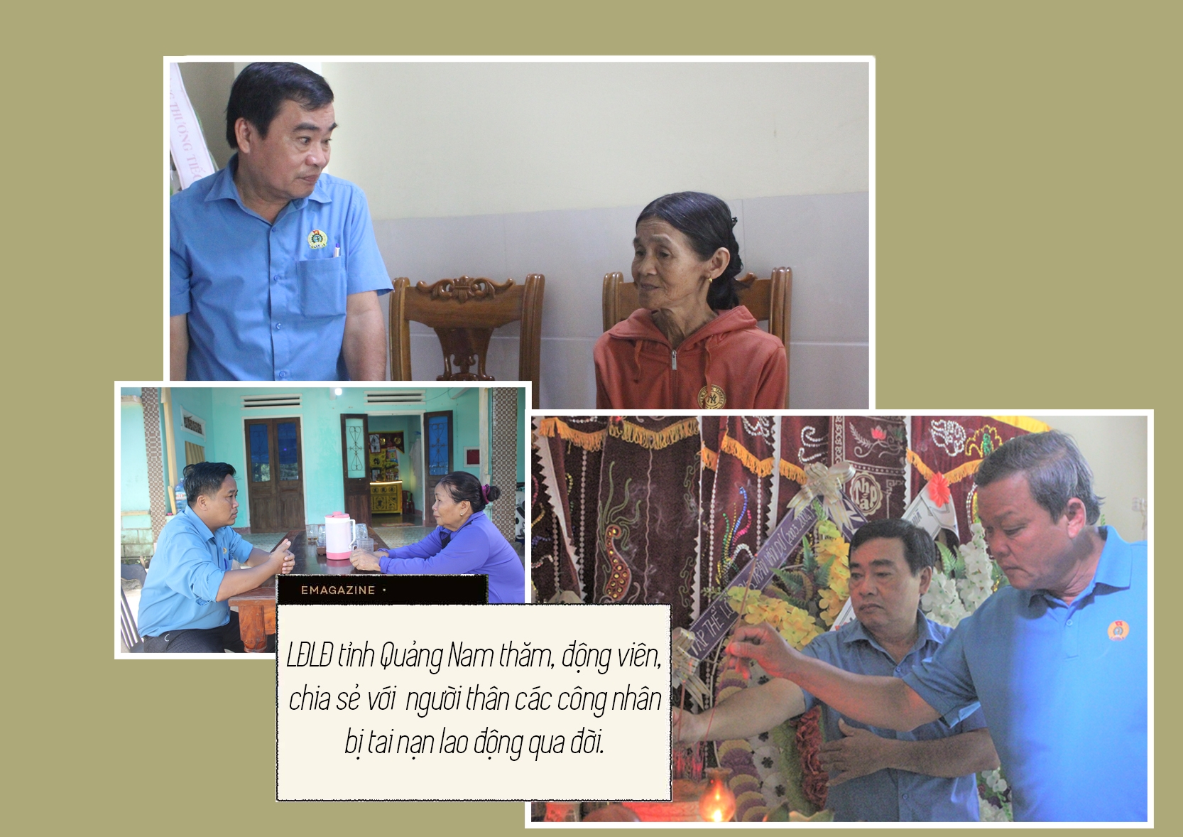 Tiếp nối những nghĩa tình Công đoàn Tiếp nối những nghĩa tình Công đoàn