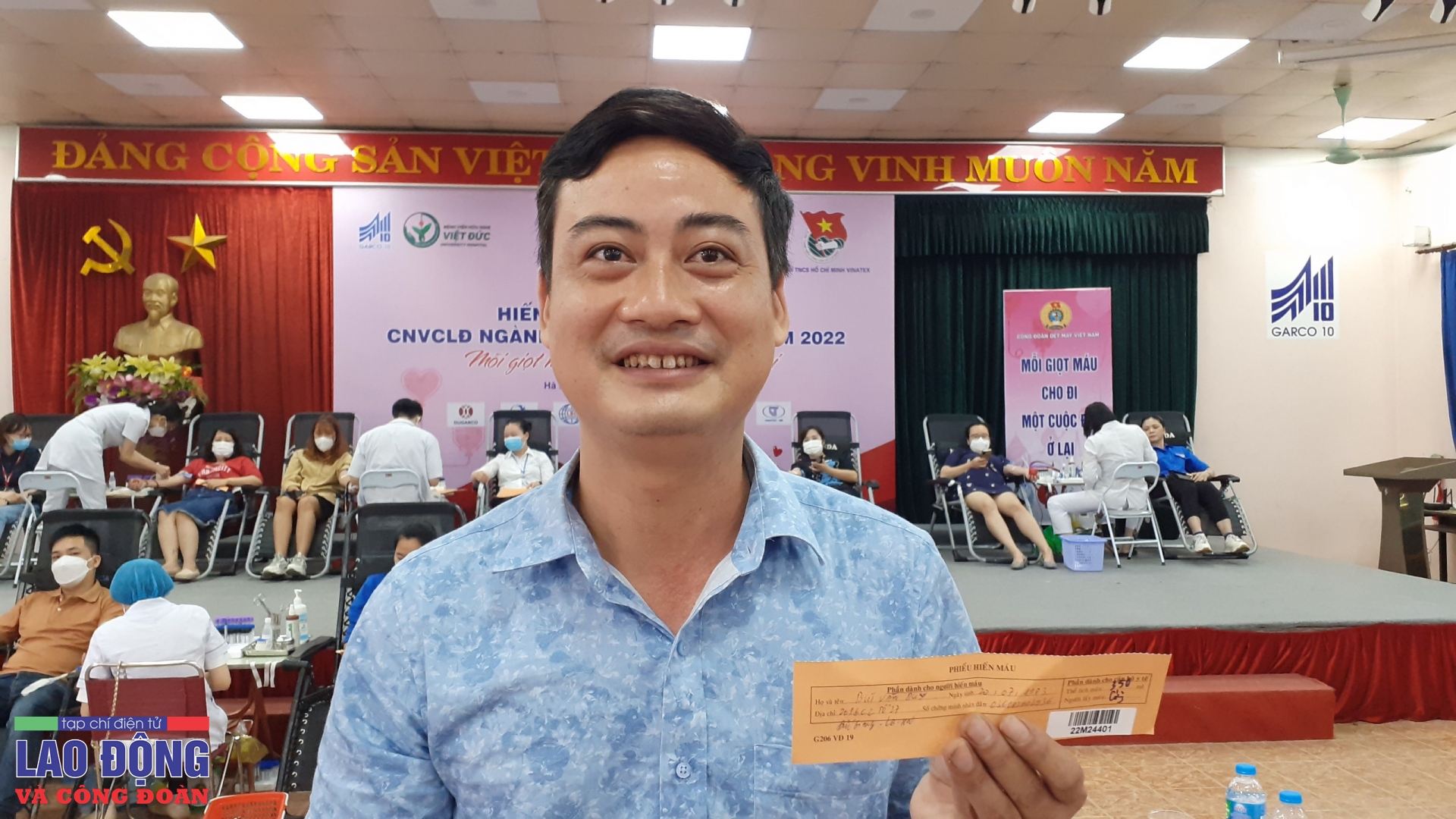 Công đoàn Dệt May Việt Nam nối dài “Hành trình đỏ”