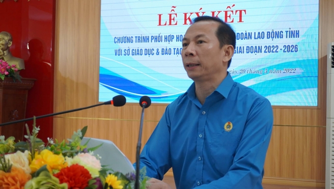 LĐLĐ Thanh Hóa và Sở Giáo dục - Đào tạo ký kết chương trình phối hợp hoạt động