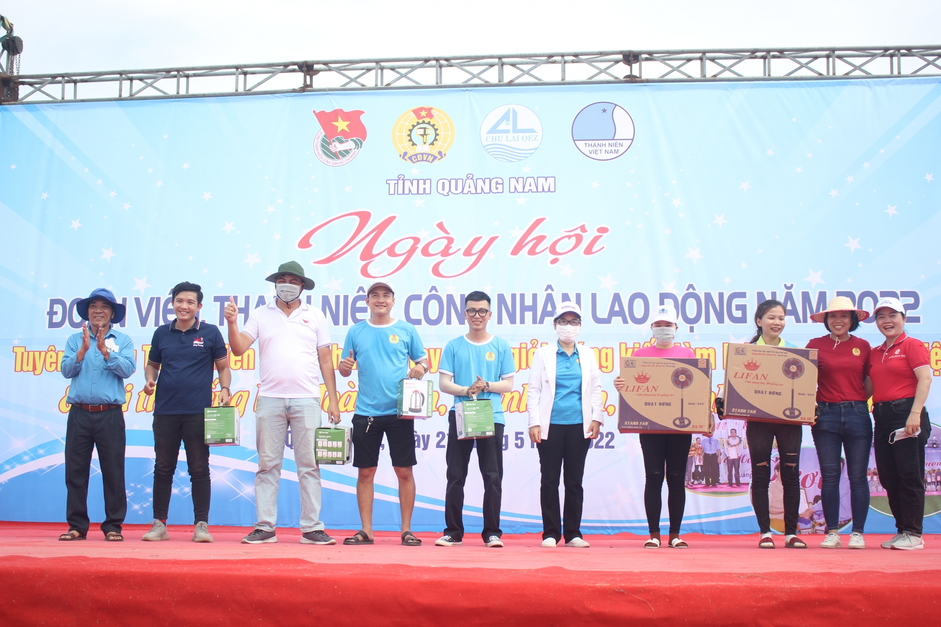 Tưng bừng Ngày hội gắn kết công nhân, người lao động tỉnh Quảng Nam Tưng bừng Ngày hội gắn kết công nhân, người lao động tỉnh Quảng Nam