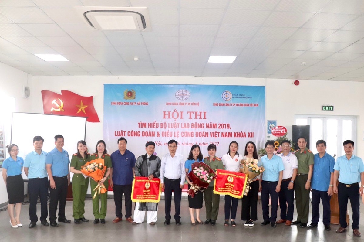 Công đoàn Công ty In Tiến Bộ tổ chức hội thi tìm hiểu pháp luật cho đoàn viên, NLĐ Công đoàn Công ty In Tiến Bộ tổ chức hội thi tìm hiểu pháp luật cho đoàn viên, NLĐ