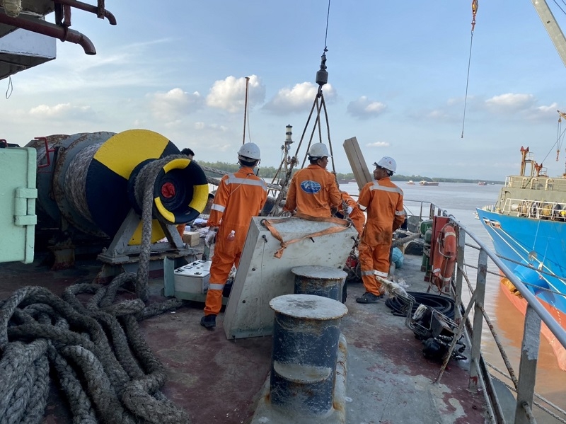 Kiểm tra công tác ATVSLĐ và chấp hành Điều lệ Công đoàn trên tàu VOSCO STAR Kiểm tra công tác ATVSLĐ và chấp hành Điều lệ Công đoàn trên tàu VOSCO STAR