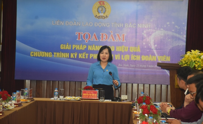 Tọa đàm “Giải pháp nâng cao hiệu quả Chương trình ký kết phúc lợi vì lợi ích đoàn viên”