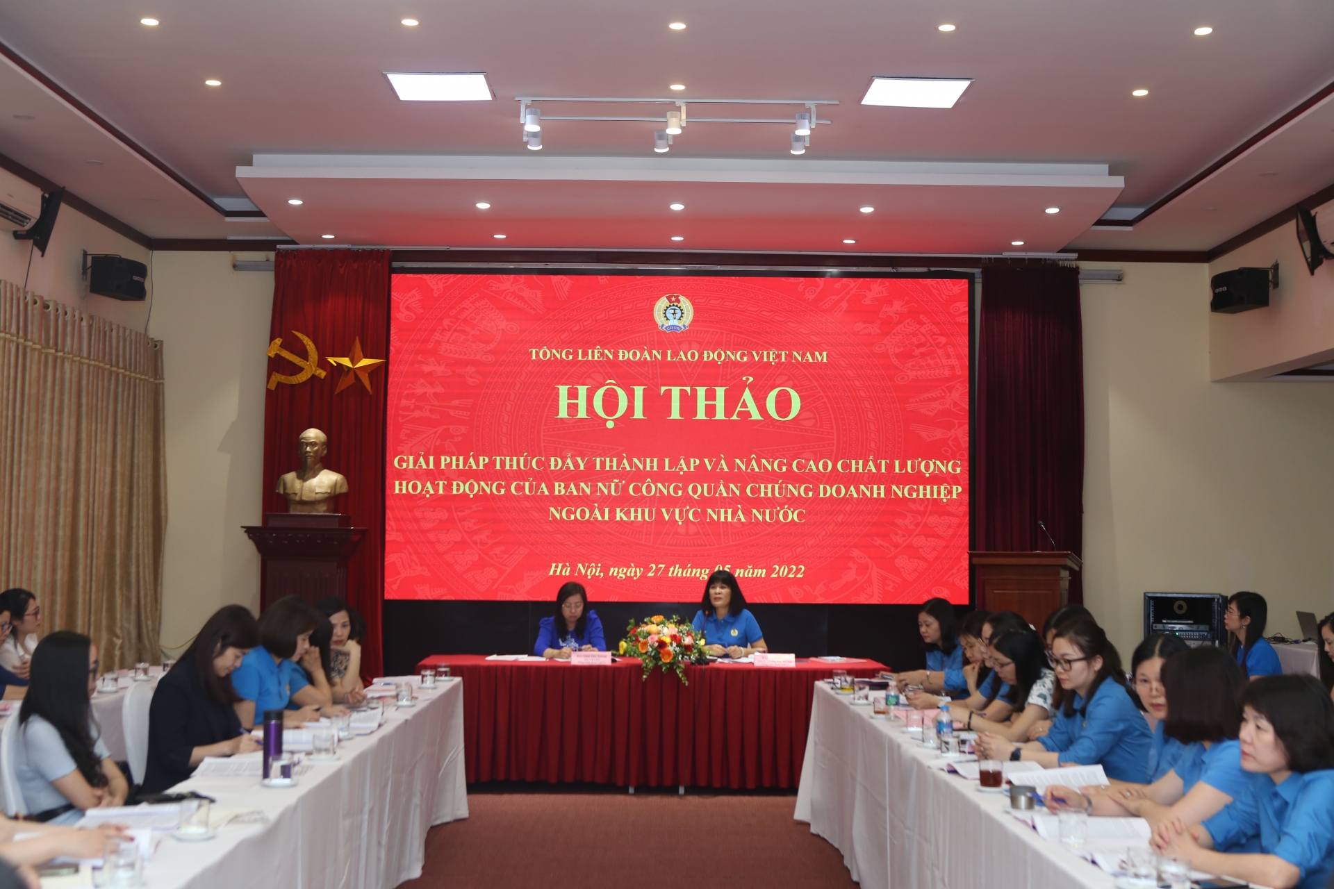 Thúc đẩy hoạt động Ban Nữ công quần chúng doanh nghiệp ngoài khu vực Nhà nước