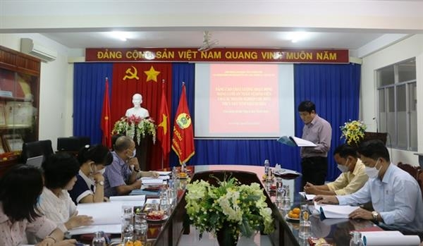 Tỉnh Khánh Hòa: Mạng lưới an toàn vệ sinh viên hoạt động ra sao ở doanh nghiệp chế biến thủy sản? Tỉnh Khánh Hòa: Mạng lưới an toàn vệ sinh viên hoạt động ra sao?