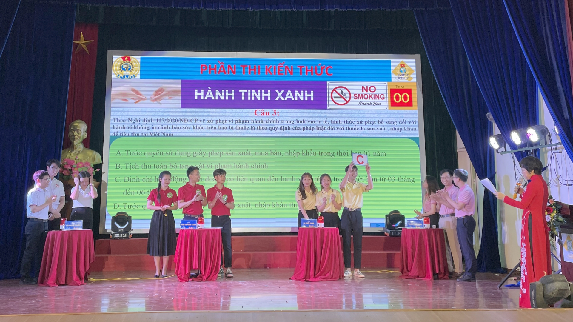 Hưởng ứng Ngày Thế giới không khói thuốc 31/5 và Tuần lễ Quốc gia không khói thuốc Hưởng ứng Ngày Thế giới không khói thuốc 31/5 và Tuần lễ Quốc gia không khói thuốc