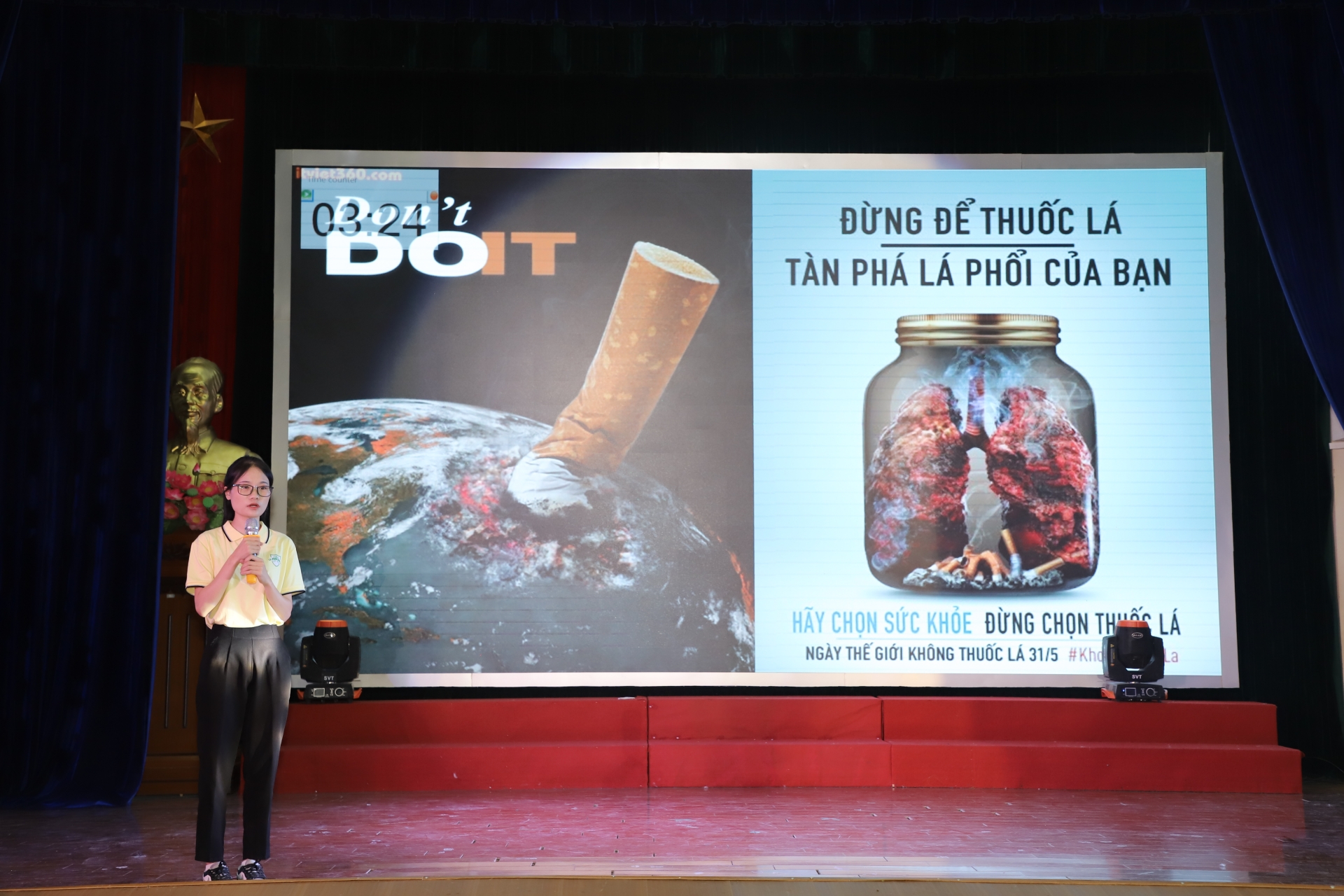 Hưởng ứng Ngày Thế giới không khói thuốc 31/5 và Tuần lễ Quốc gia không khói thuốc Hưởng ứng Ngày Thế giới không khói thuốc 31/5 và Tuần lễ Quốc gia không khói thuốc