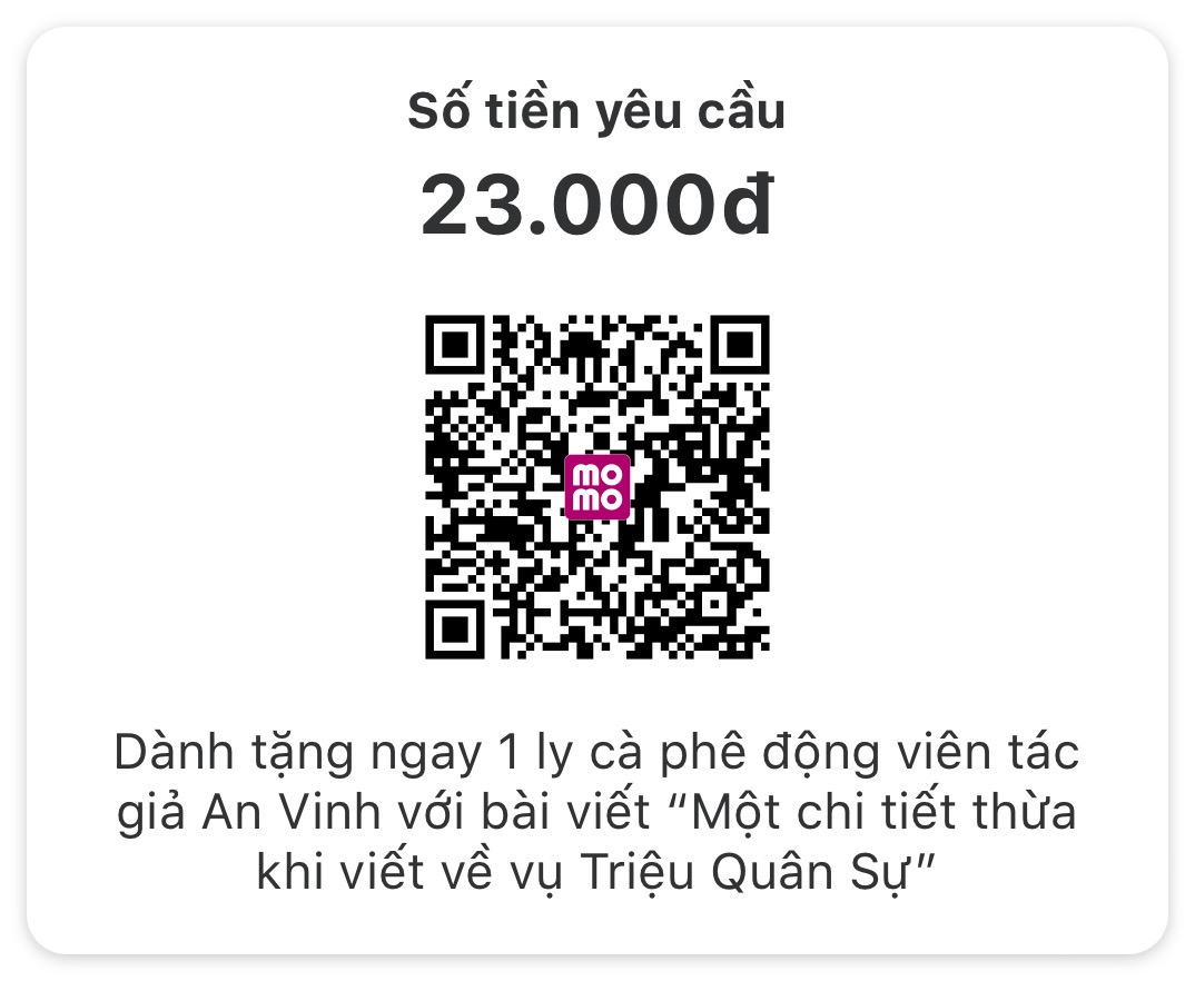 Một chi tiết thừa khi viết về vụ Triệu Quân Sự