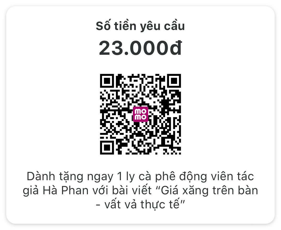 Giá xăng trên bàn - vất vả thực tế