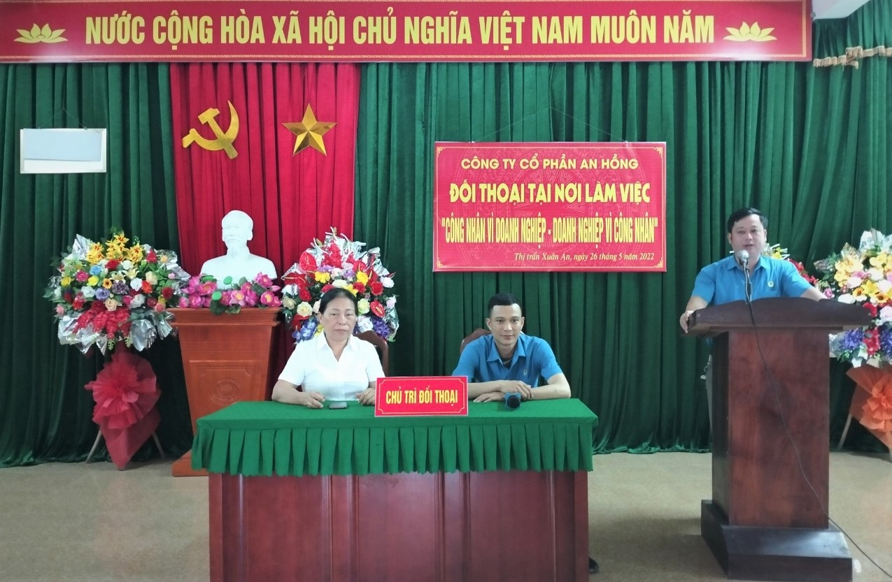 Doanh nghiệp tổ chức đối thoại, hàng trăm đoàn viên, người lao động được chăm lo