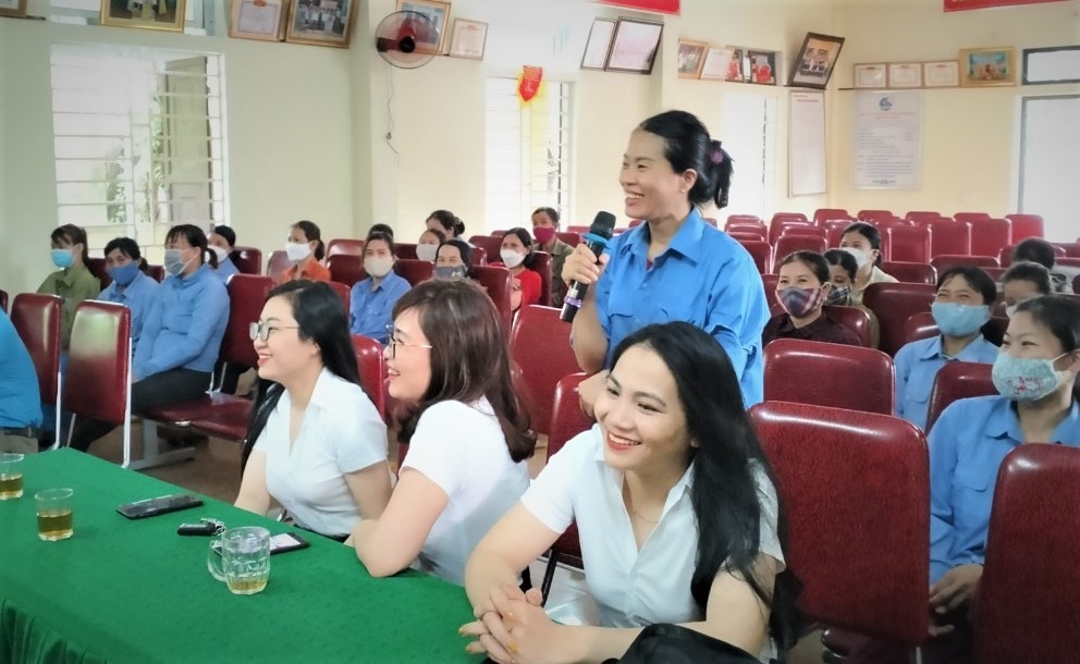 Doanh nghiệp tổ chức đối thoại, hàng trăm đoàn viên, người lao động được chăm lo