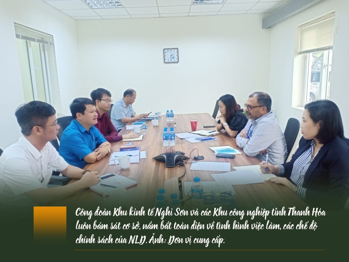 Công đoàn KKT Nghi Sơn và các KCN tỉnh Thanh Hóa: 15 năm không ngừng lớn mạnh Công đoàn KKT Nghi Sơn và các KCN tỉnh Thanh Hóa: 15 năm không ngừng lớn mạnh