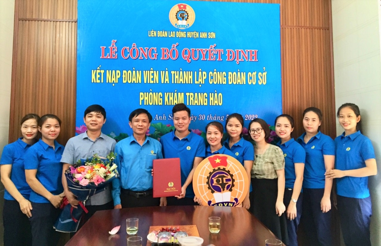 Công đoàn huyện Anh Sơn: Tích cực tổ chức nhiều hoạt động trong Tháng Công nhân